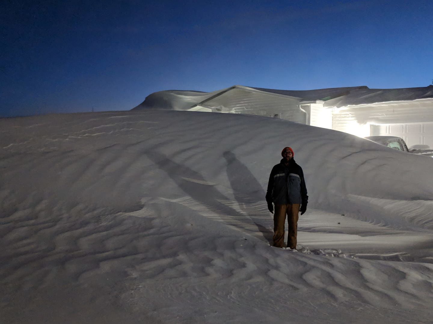 Snow drift